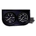 Auto Meter AUTO METER 2392 Two - Gauge Water Temperature And Oil Pressure; Volt A48-2392